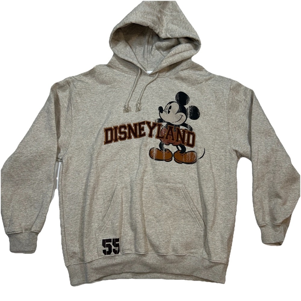 NWT Disneyland Mickey 55 Anniversary Hoodie Mens Size L